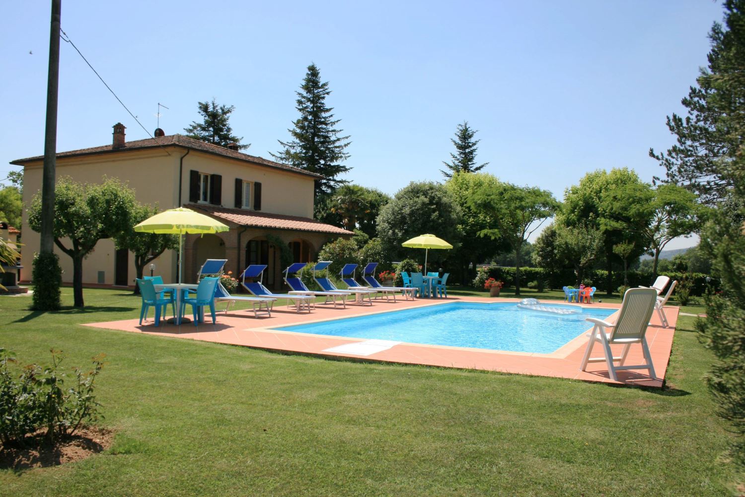 Villa Il Quadrifoglio, sleeps 10, private pool, Tuscany