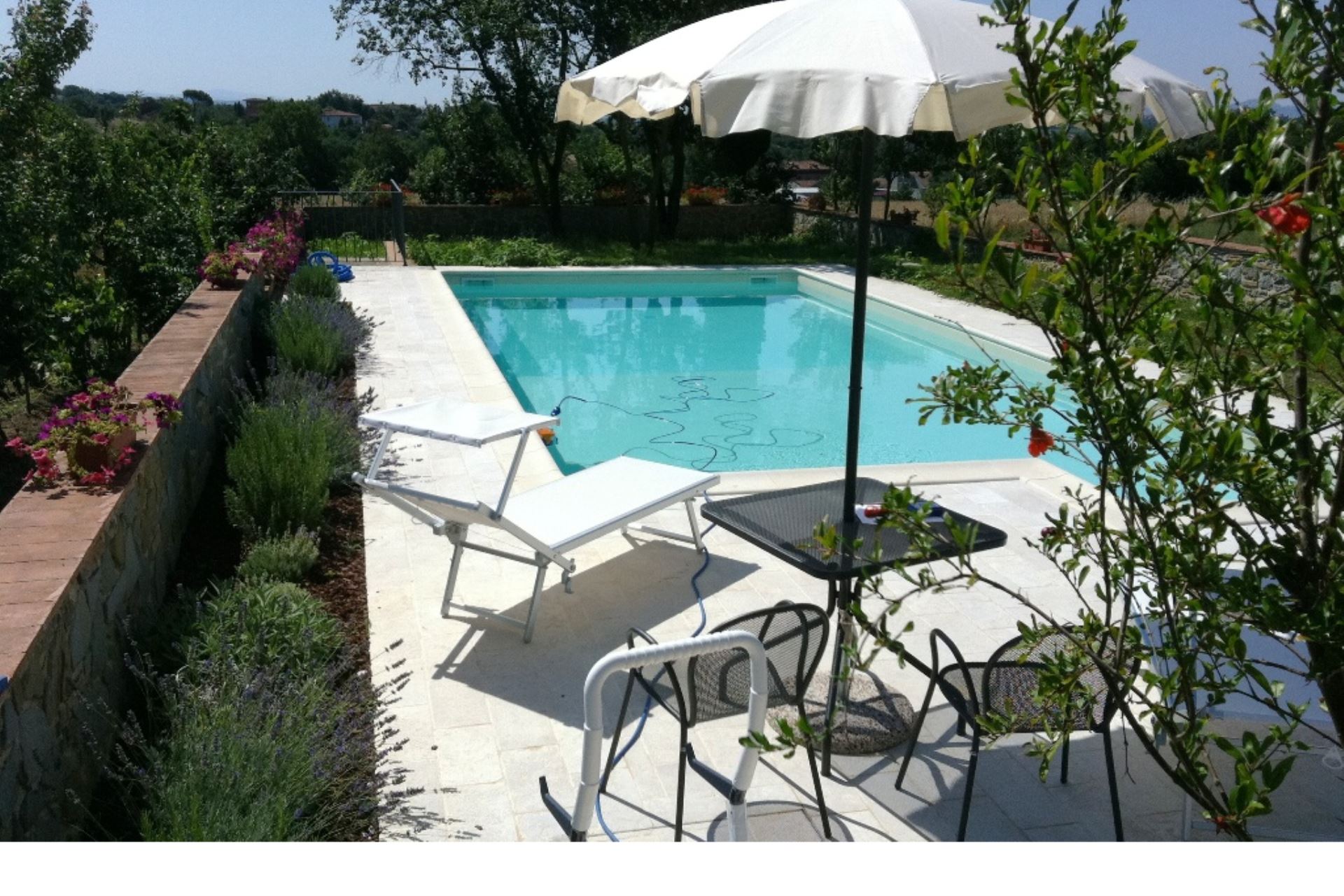 Toskana Ferienhaus mit privatem Pool nahe Foiano della Chiana, 5 bis 8