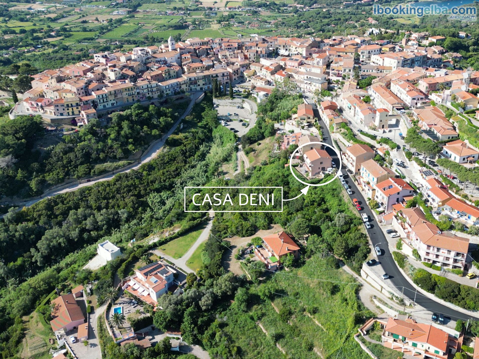 Casa Deni - Foto aerea Capoliveri