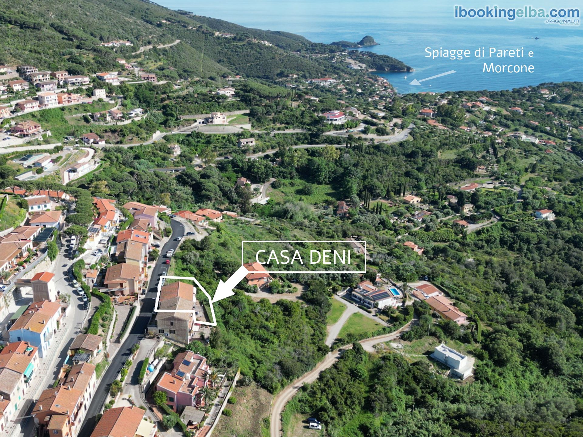Casa Deni - Foto aerea