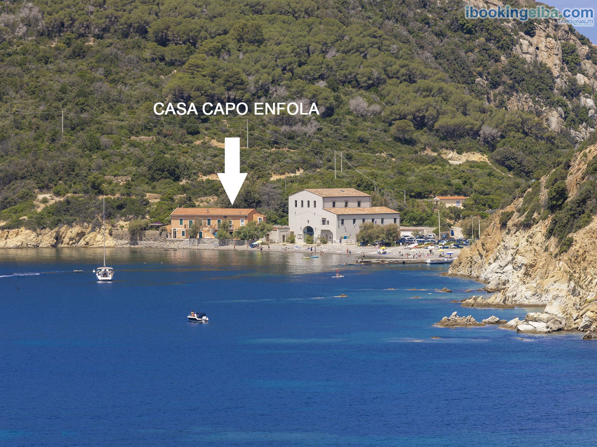 Casa Capo Enfola - Direttamente sul mare