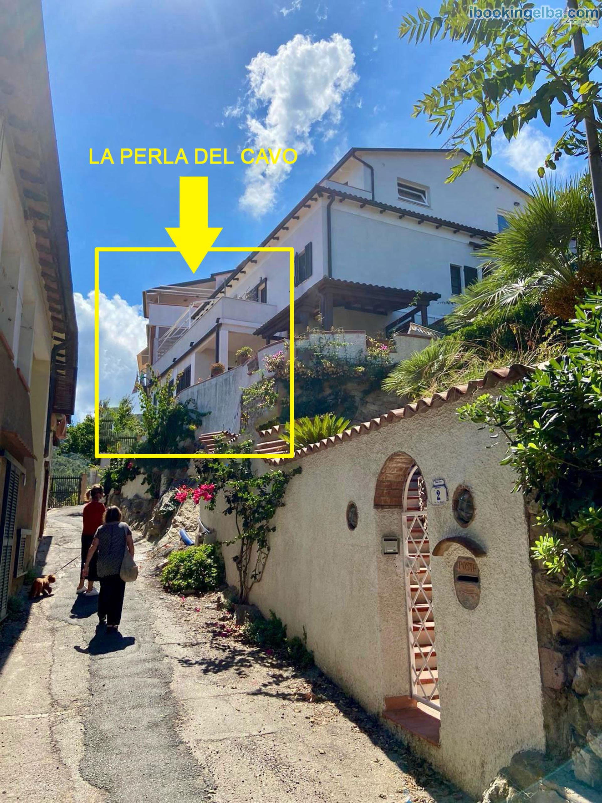 La Perla del Cavo - Facciata esterna