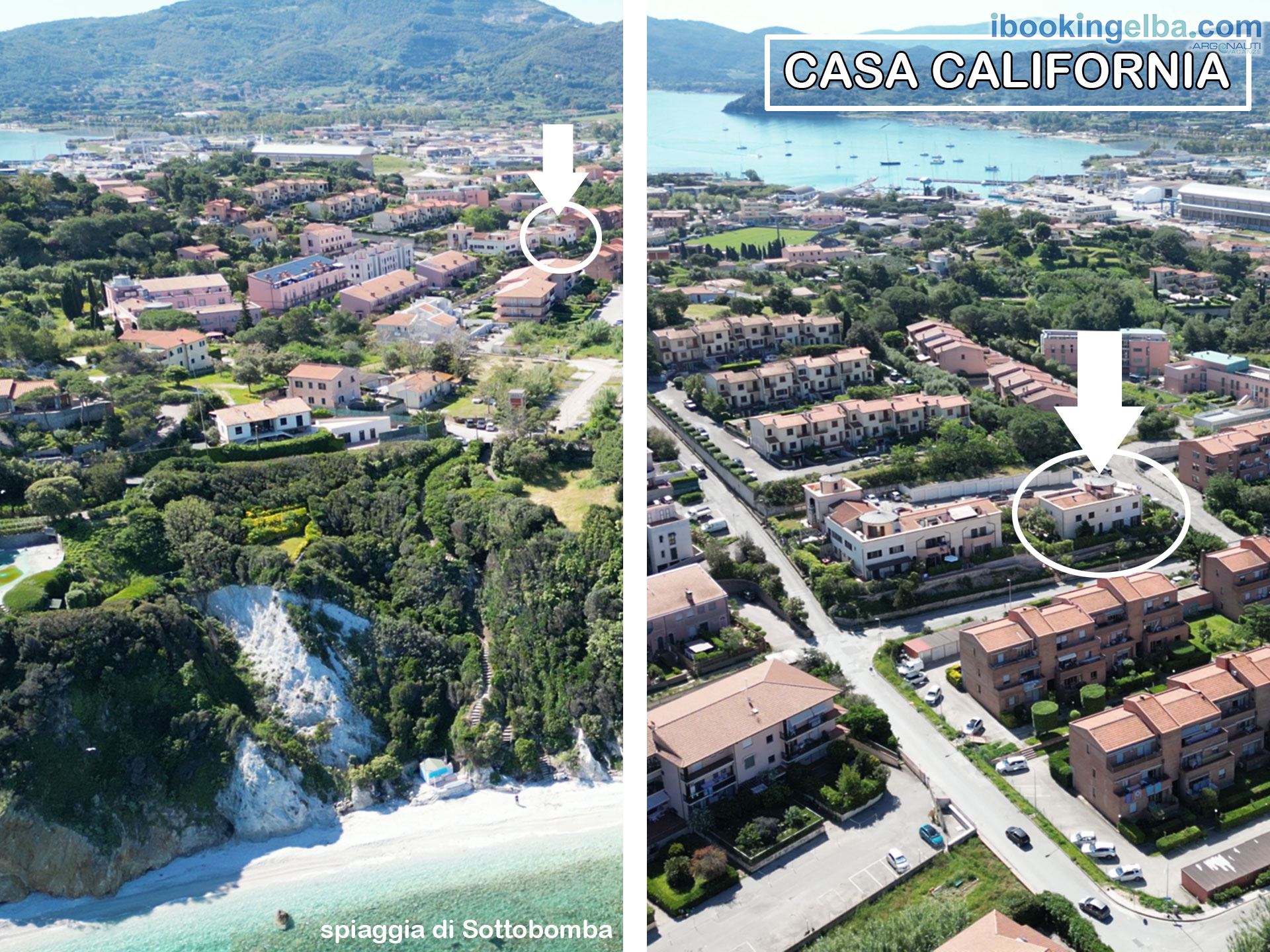 Casa California - Spiaggia di Sottobomba