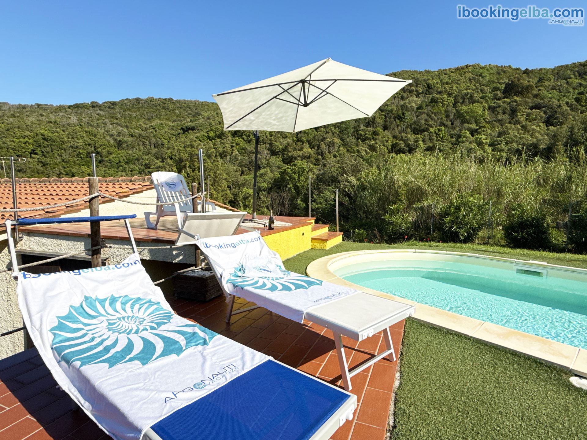 Villetta Redinoce - Particolare della piscina