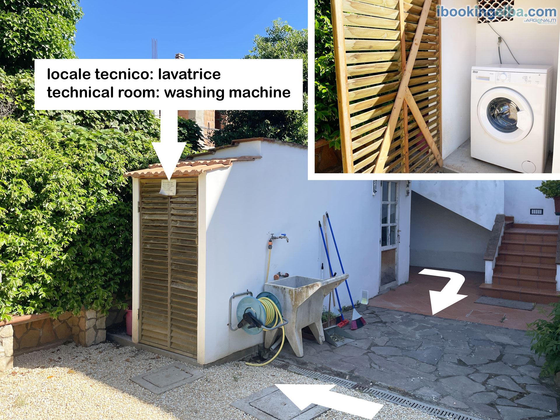 Appartamenti Adriana - Lavatrice in comune