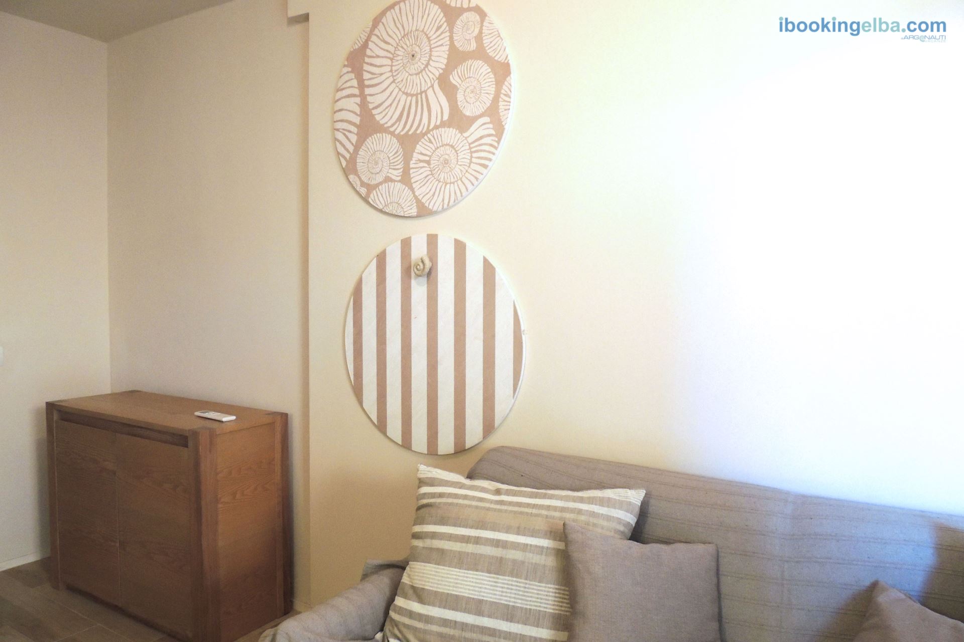 Sogno Azzurro - Bilo Superior (n°13) Soggiorno con divano letto matrimoniale