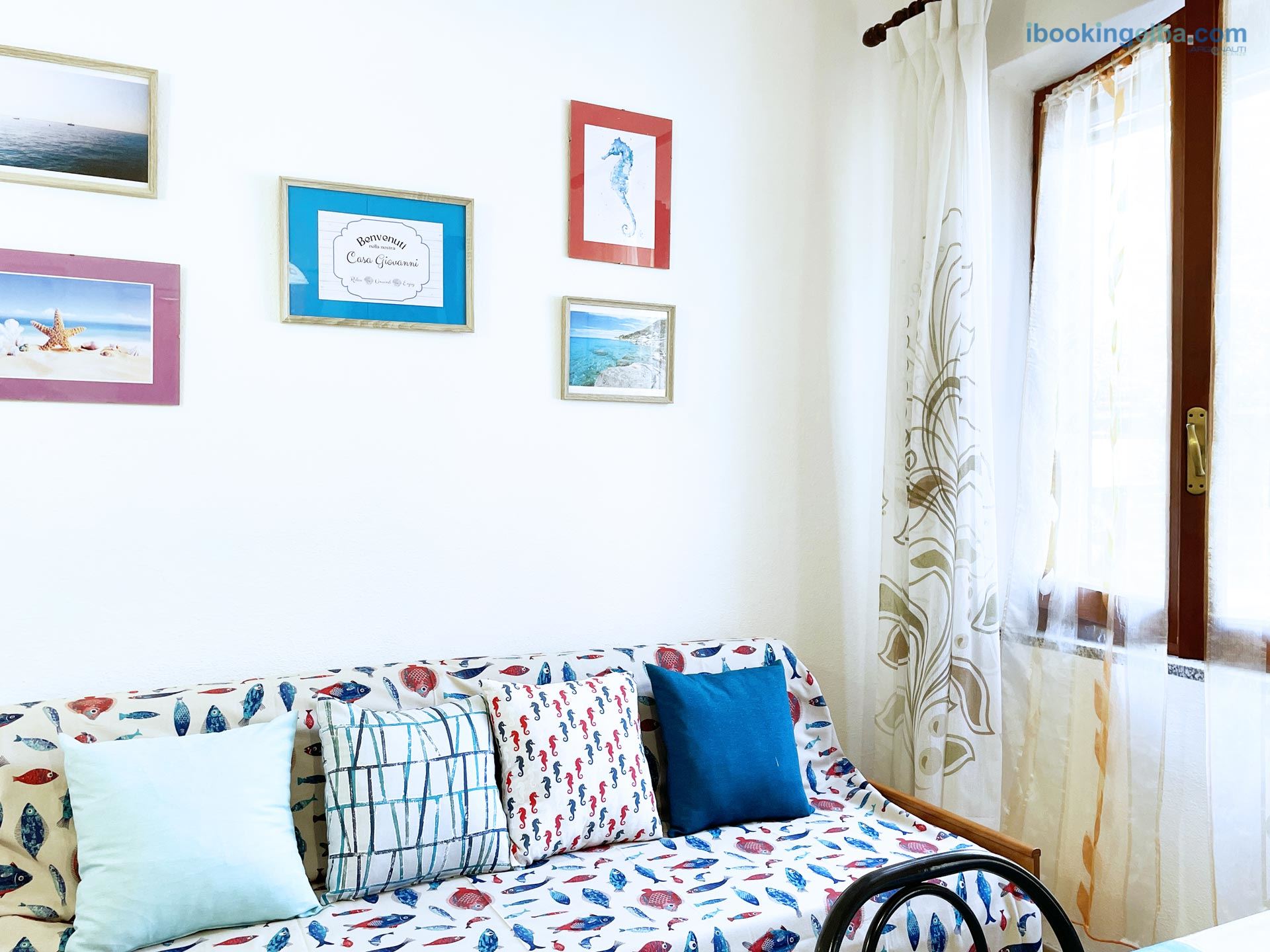 Casa Giovanni - Soggiorno con  Divano Letto