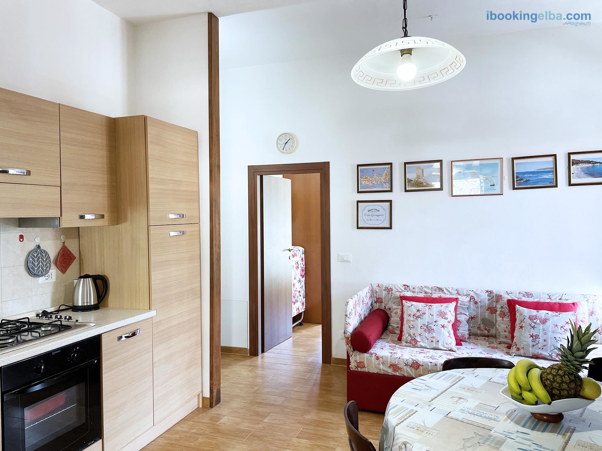 Casa Giuseppina - Seccheto - Soggiorno con Angolo Cottura
