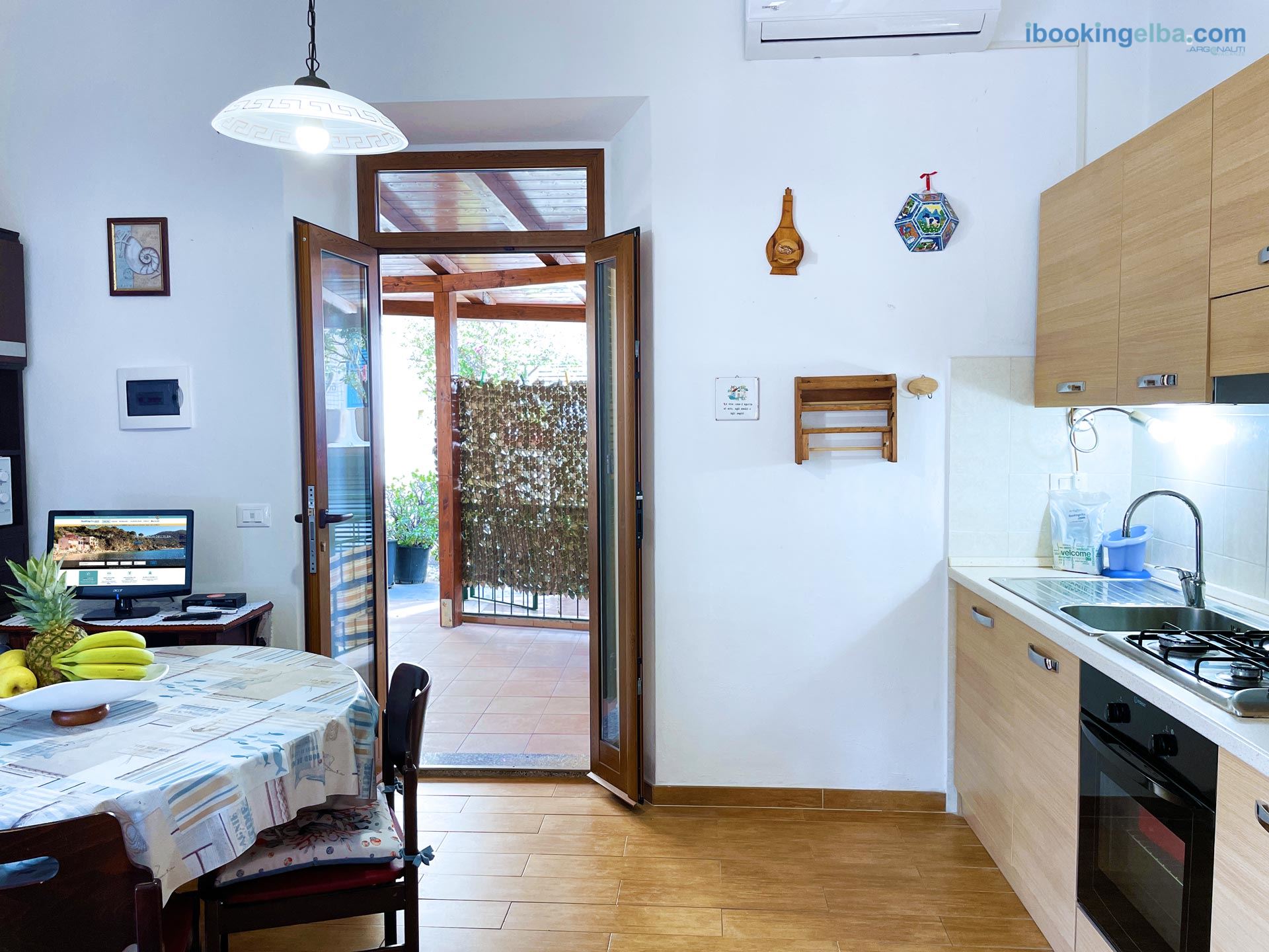Casa Giuseppina - Seccheto - Soggiorno con Angolo Cottura