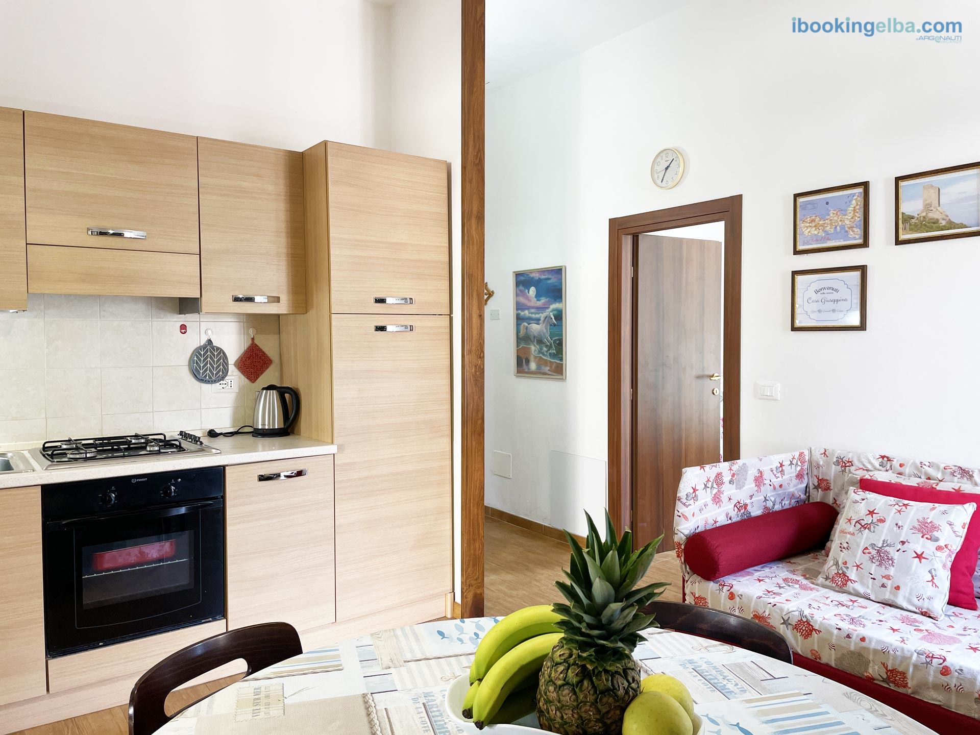 Casa Giuseppina - Seccheto - Soggiorno con Angolo Cottura