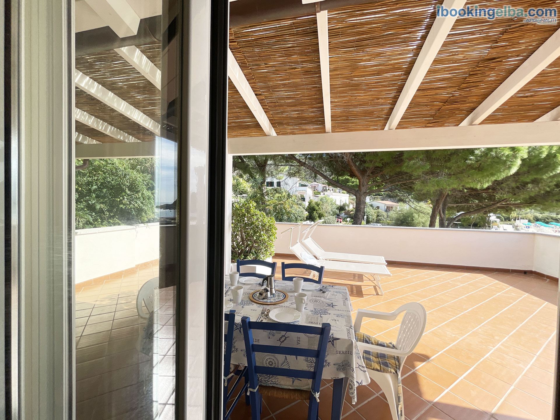Cavoli Beach - Vista della Terrazza dal Soggiorno