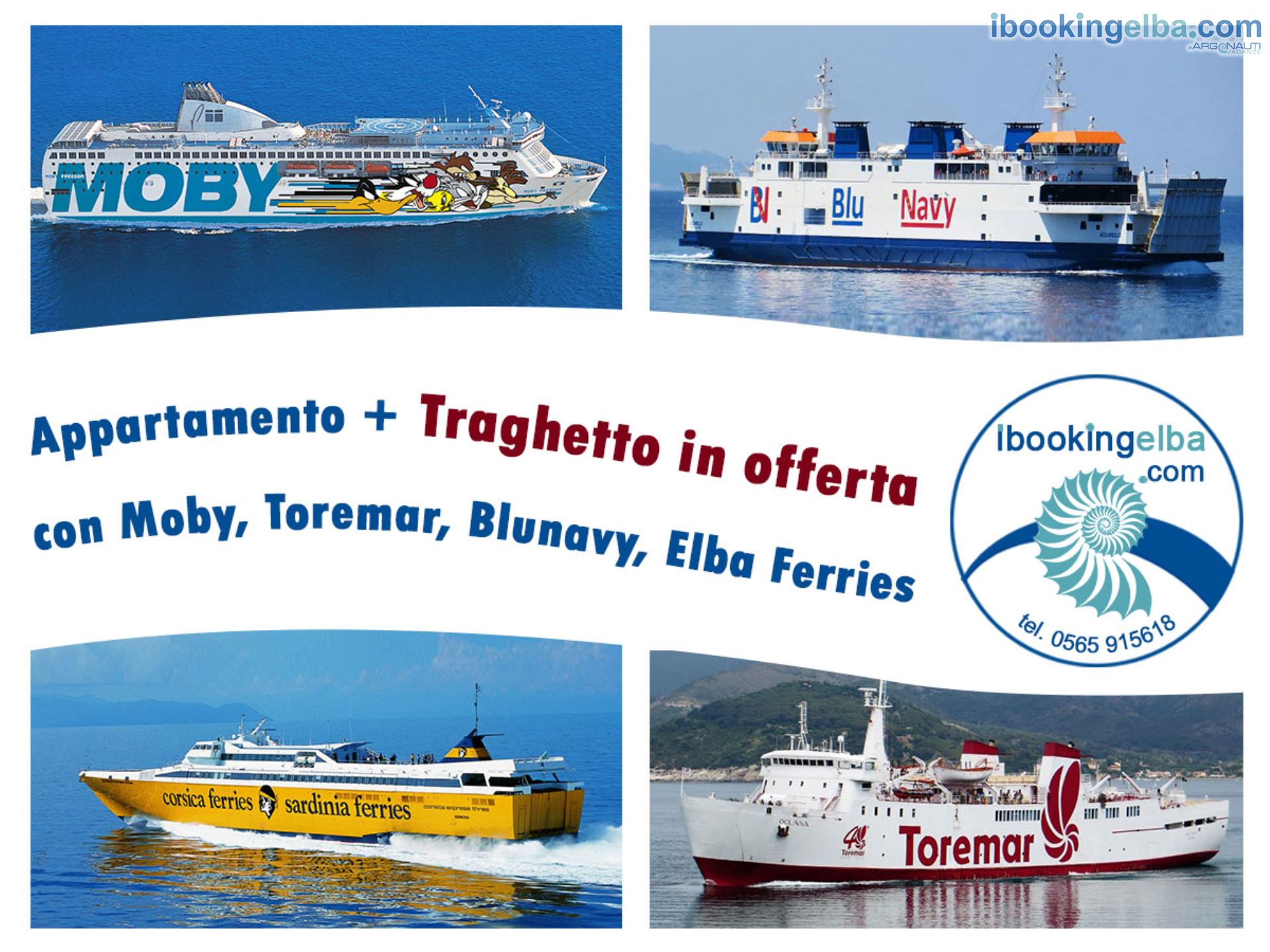 Prenota con noi il Traghetto a tariffa scontata!!