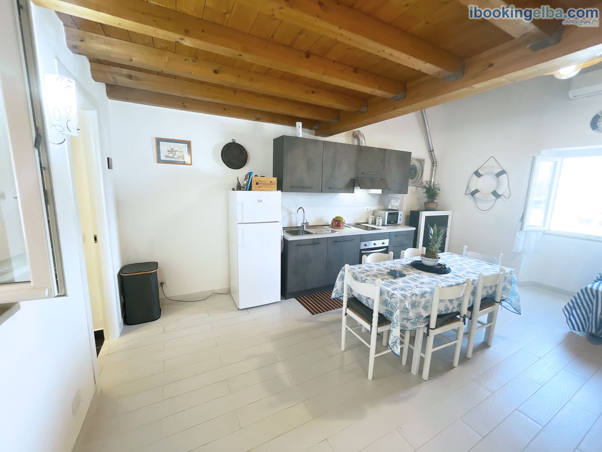 Casa Lo Chef - Soggiorno con Angolo Cottura
