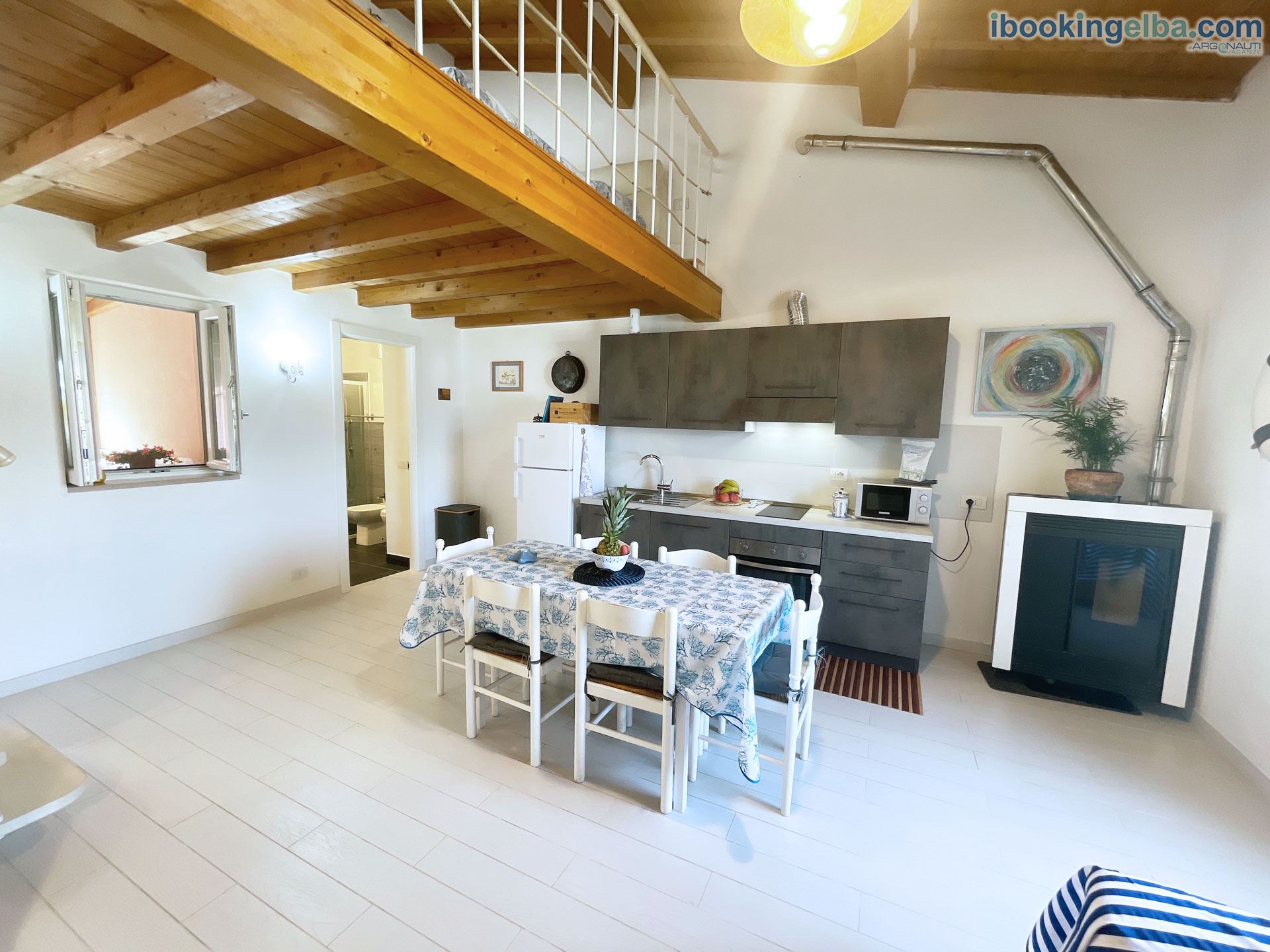 Casa Lo Chef - Soggiorno con Angolo