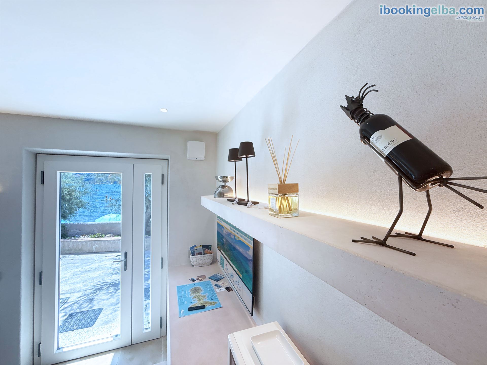 Casa Capo Enfola - Particolare del soggiorno