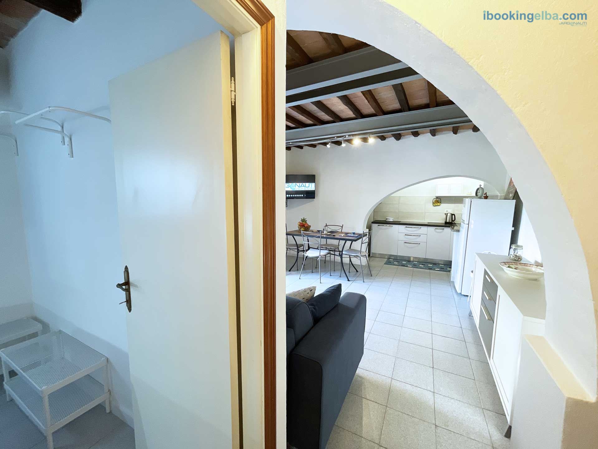 Casa Eva - Particolare del Soggiorno