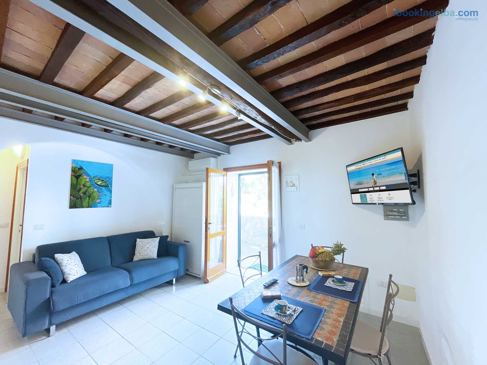 Casa Eva - Soggiorno con Zona TV