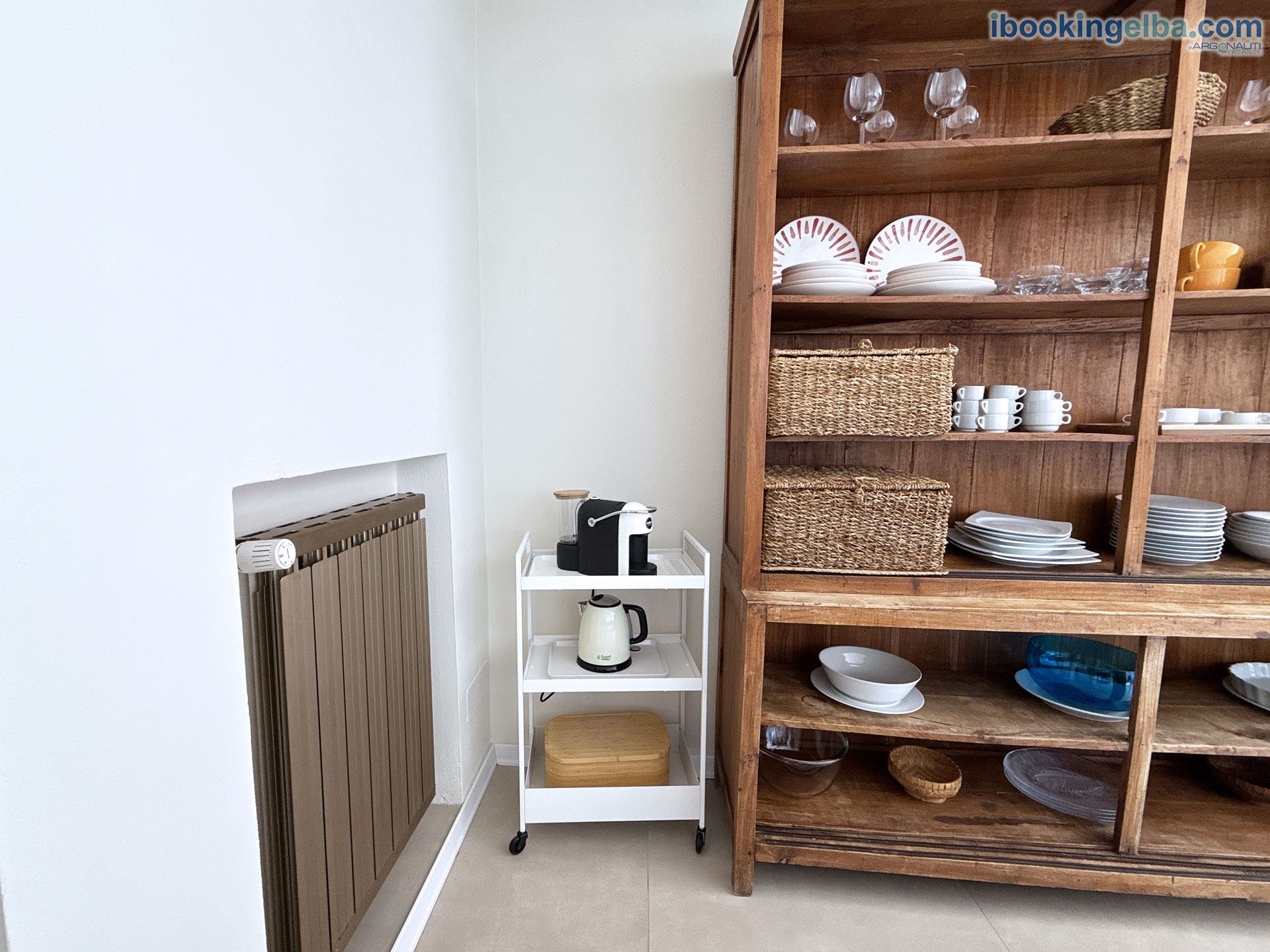 Villetta Fonza - Particolare del soggiorno