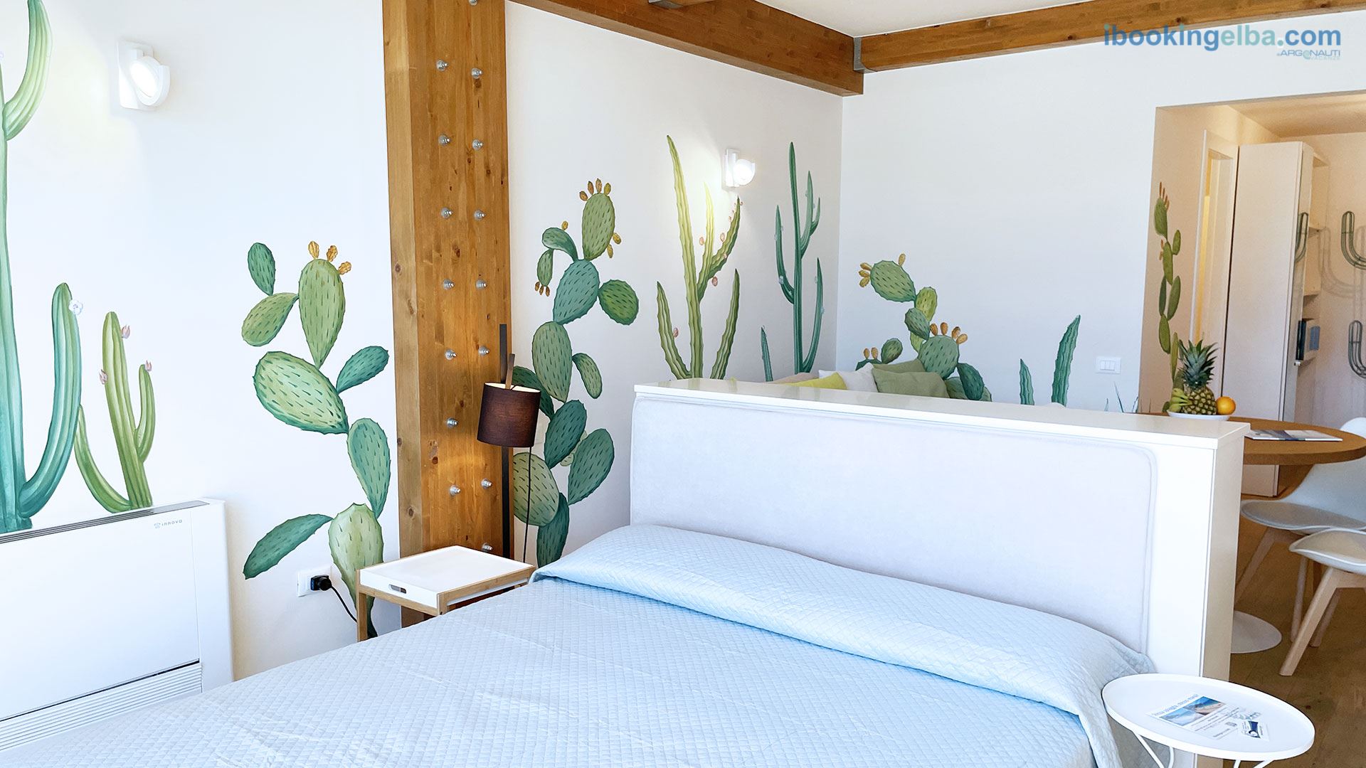 Fronte Mare Suites - Studio (H) - Letto matrimoniale con Vista Mare