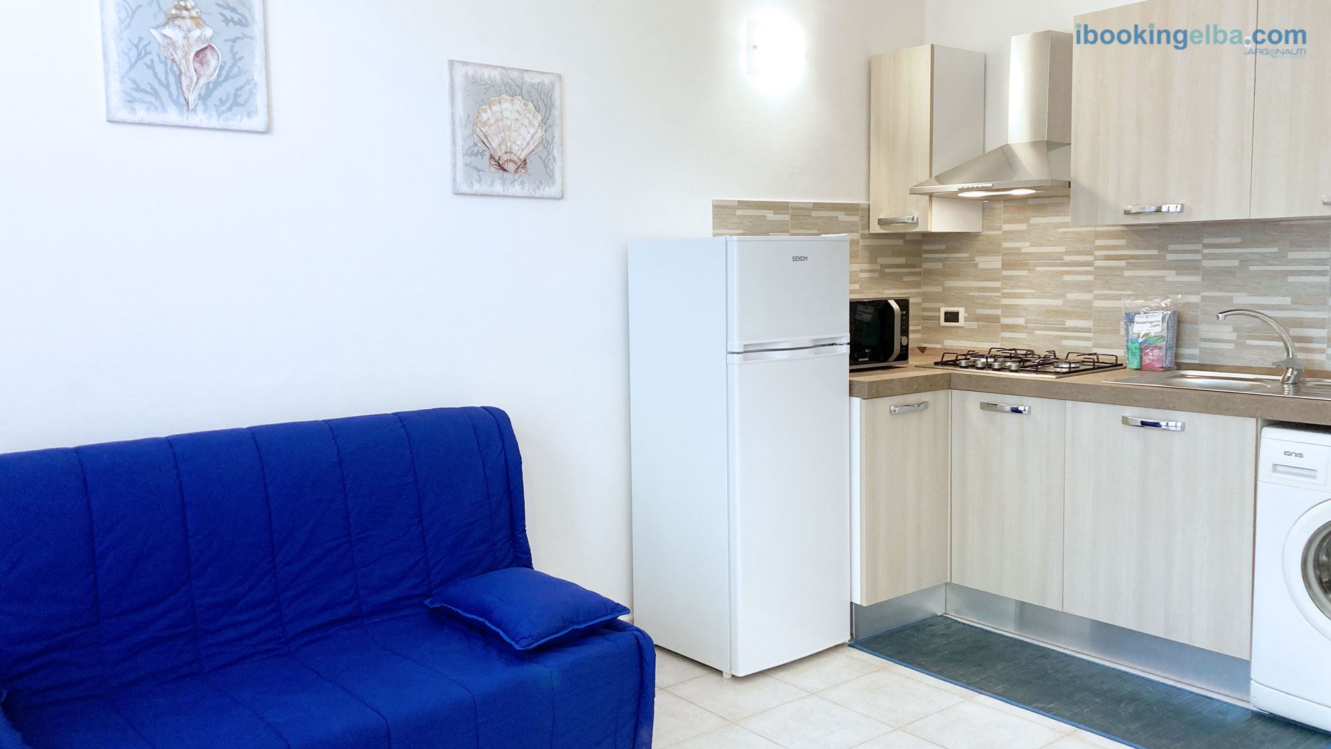 Casa Gioia - Soggiorno - Divano letto matrimoniale