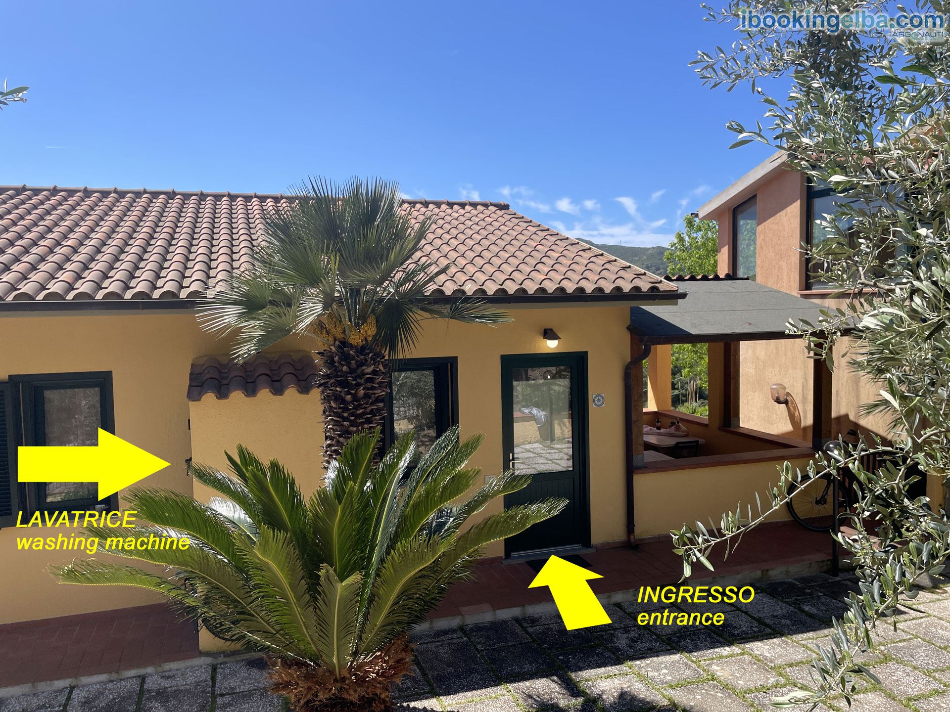 La Casina di Gràssera - Zona lavatrice