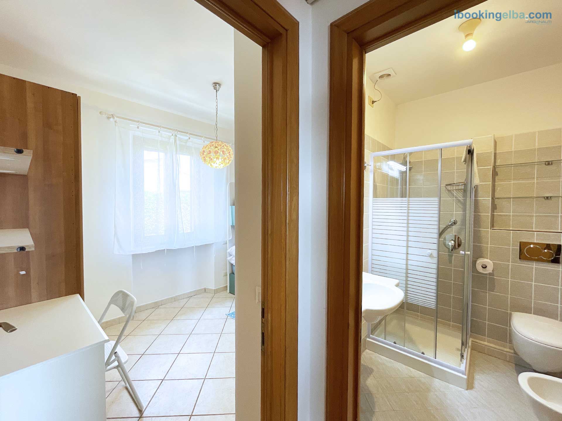 Casa I Cycas - Camera con Letto a Castello e Bagno