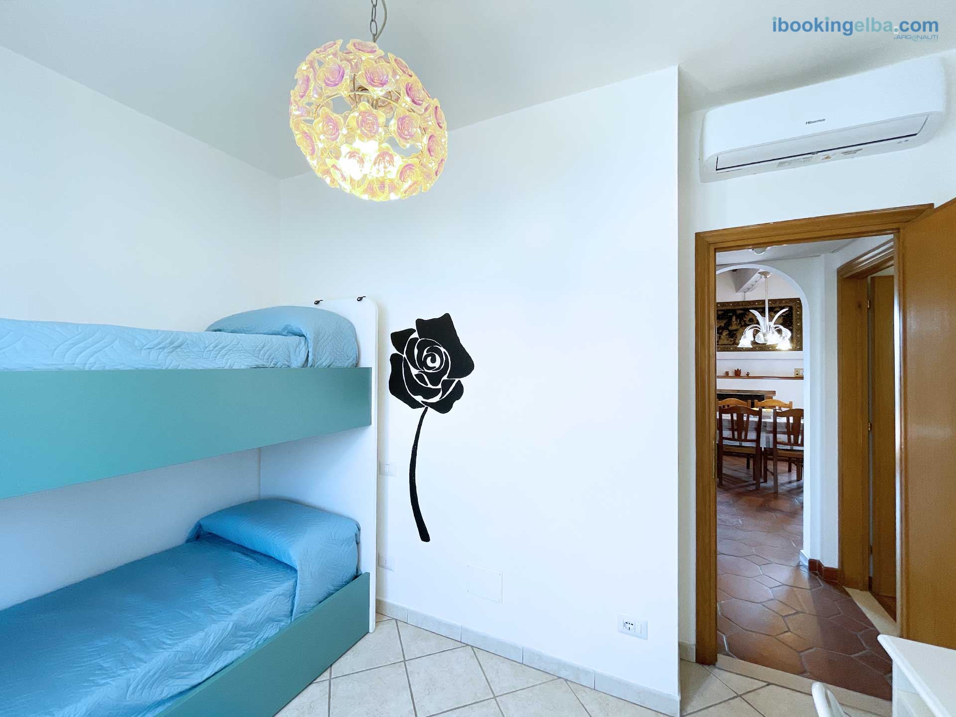Casa I Cycas - Camera con Letto a Castello