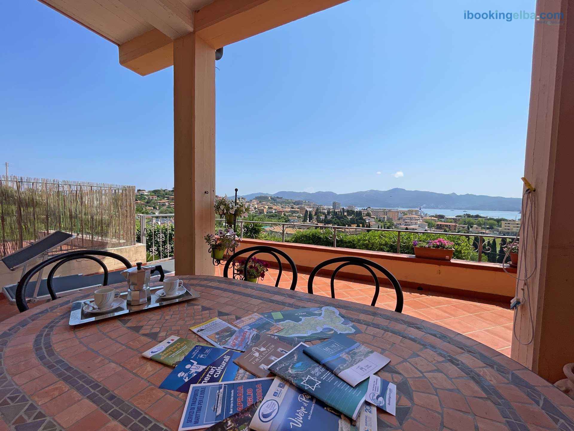 Casa I Cycas - Vista dal Porticato