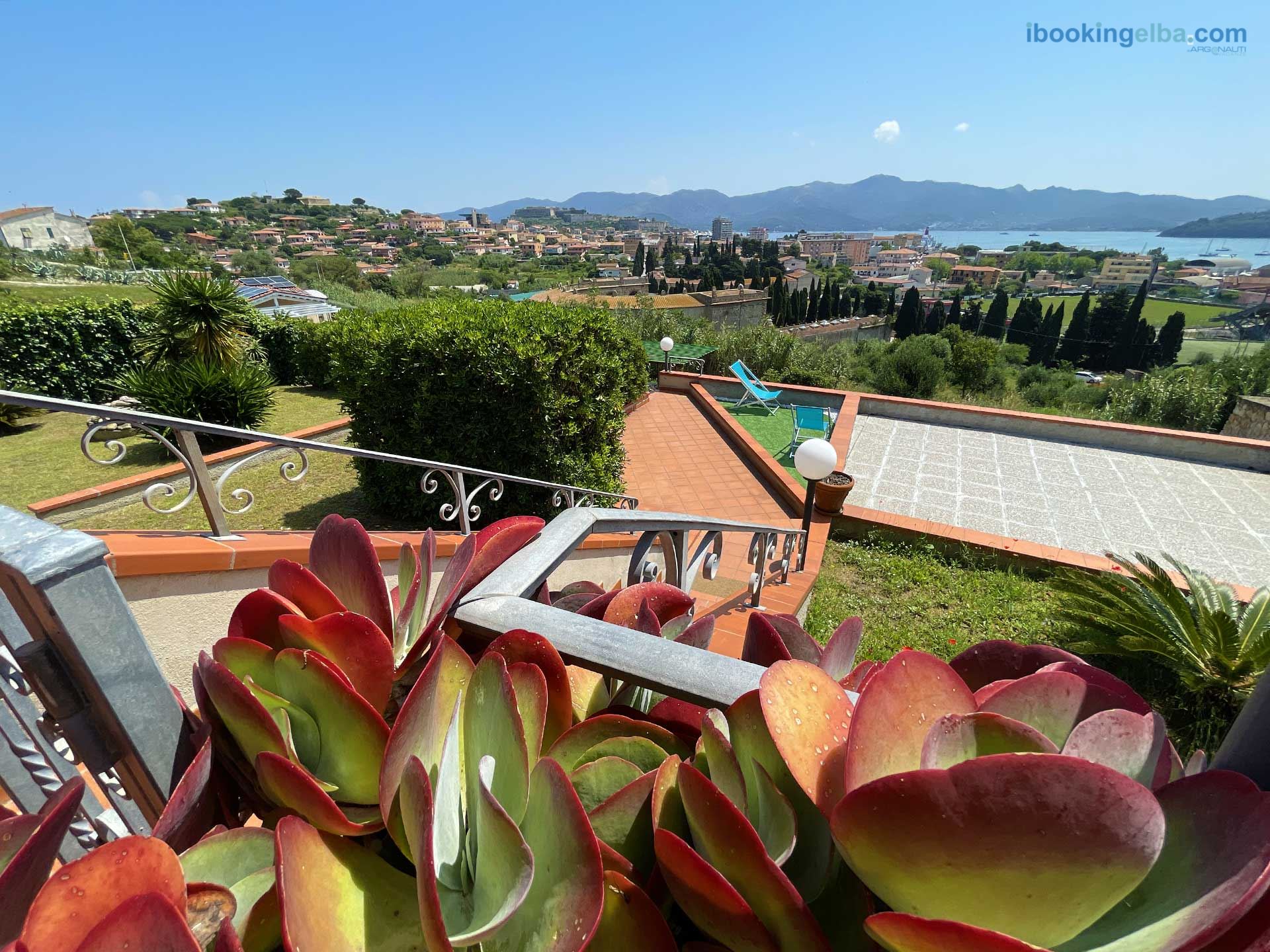 Casa I Cycas - Vista dal Porticato