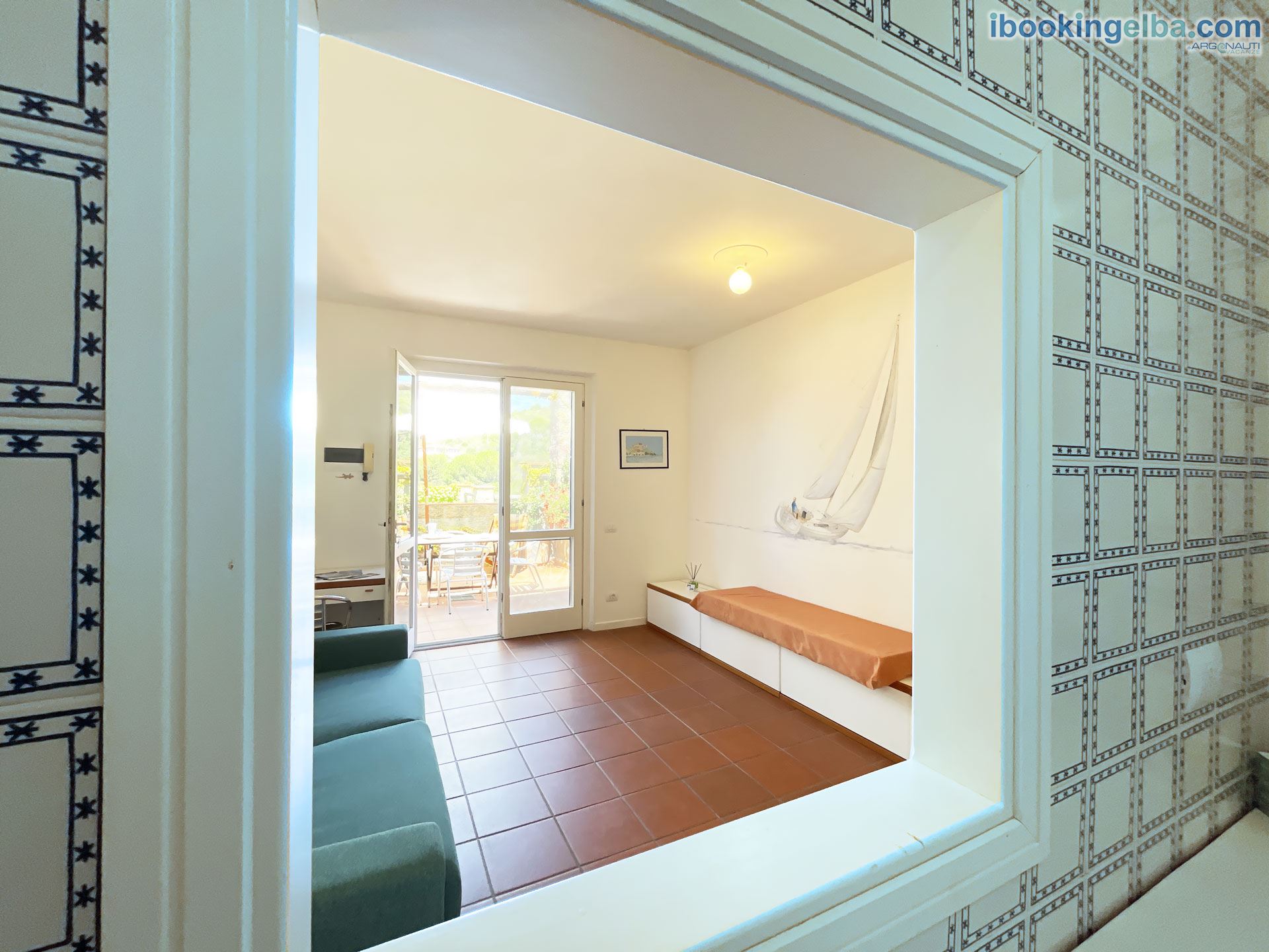 Sant'Anna del Volterraio - I Lecci 3 - Vista del soggiorno dalla cucina