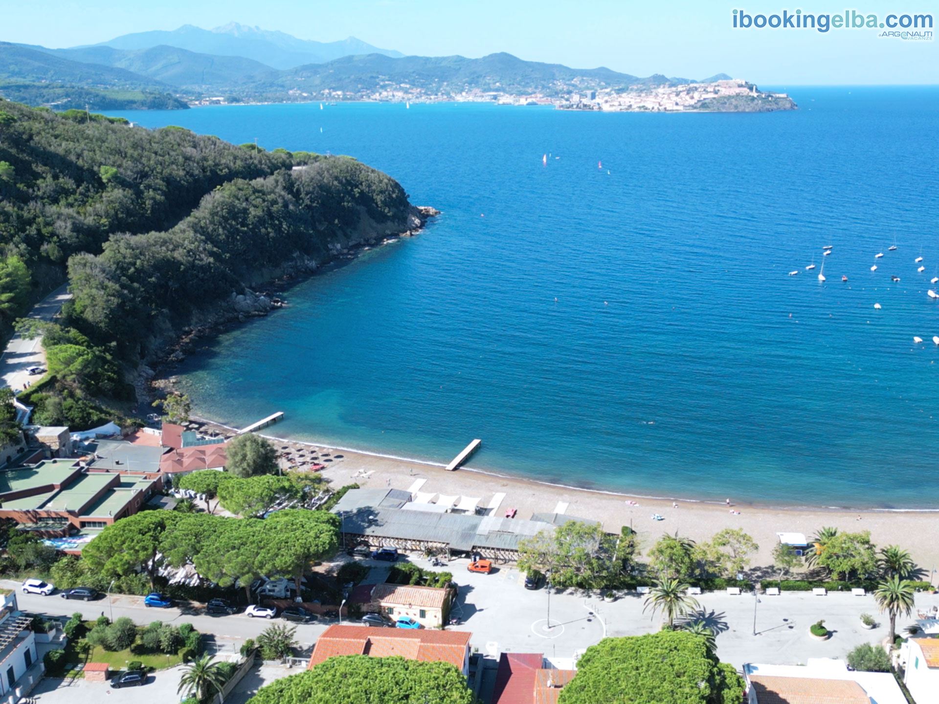 Spiaggia di Bagnaia - Aerea