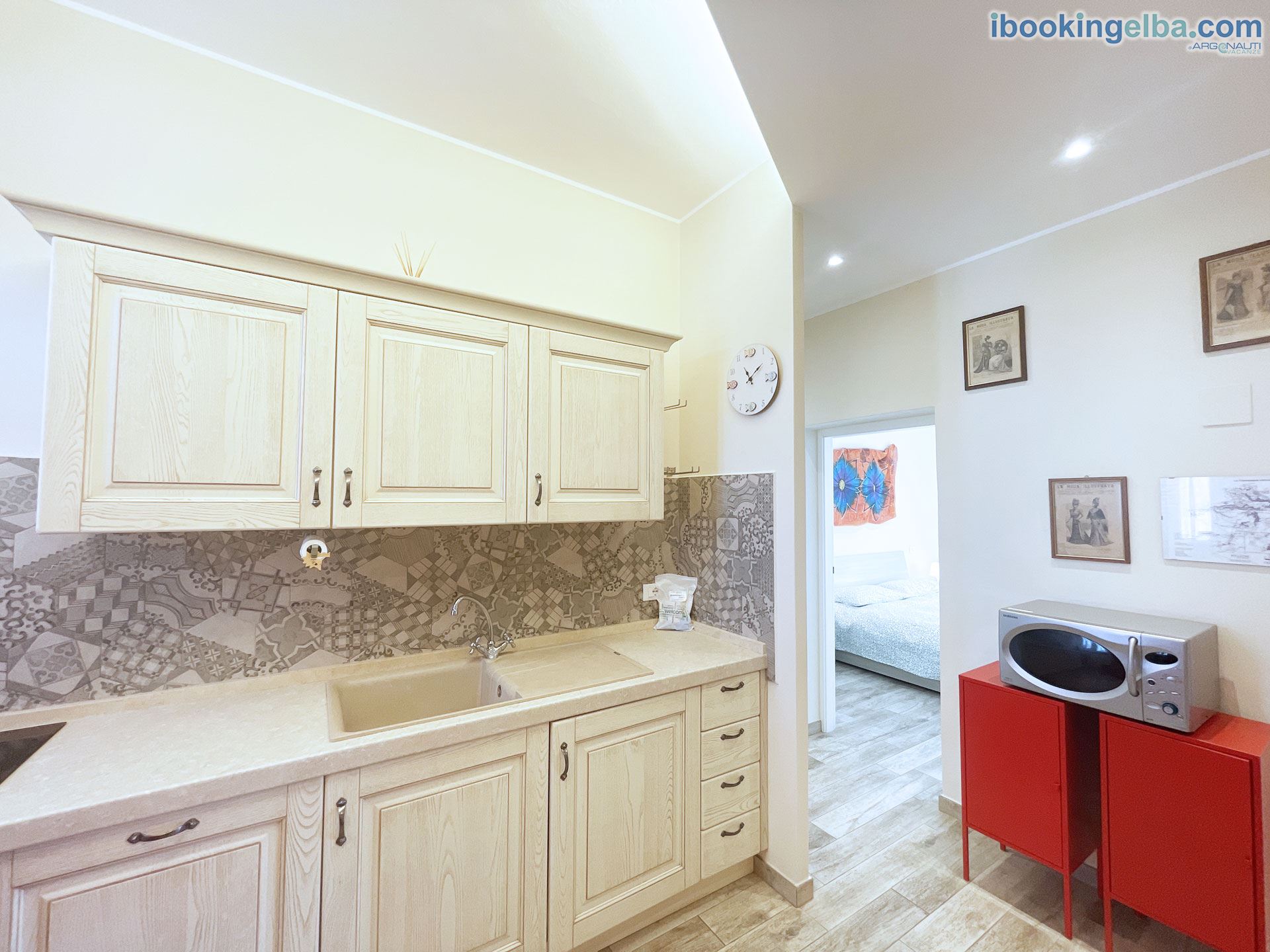 Casa Oliviero - Vista della camera dalla cucina