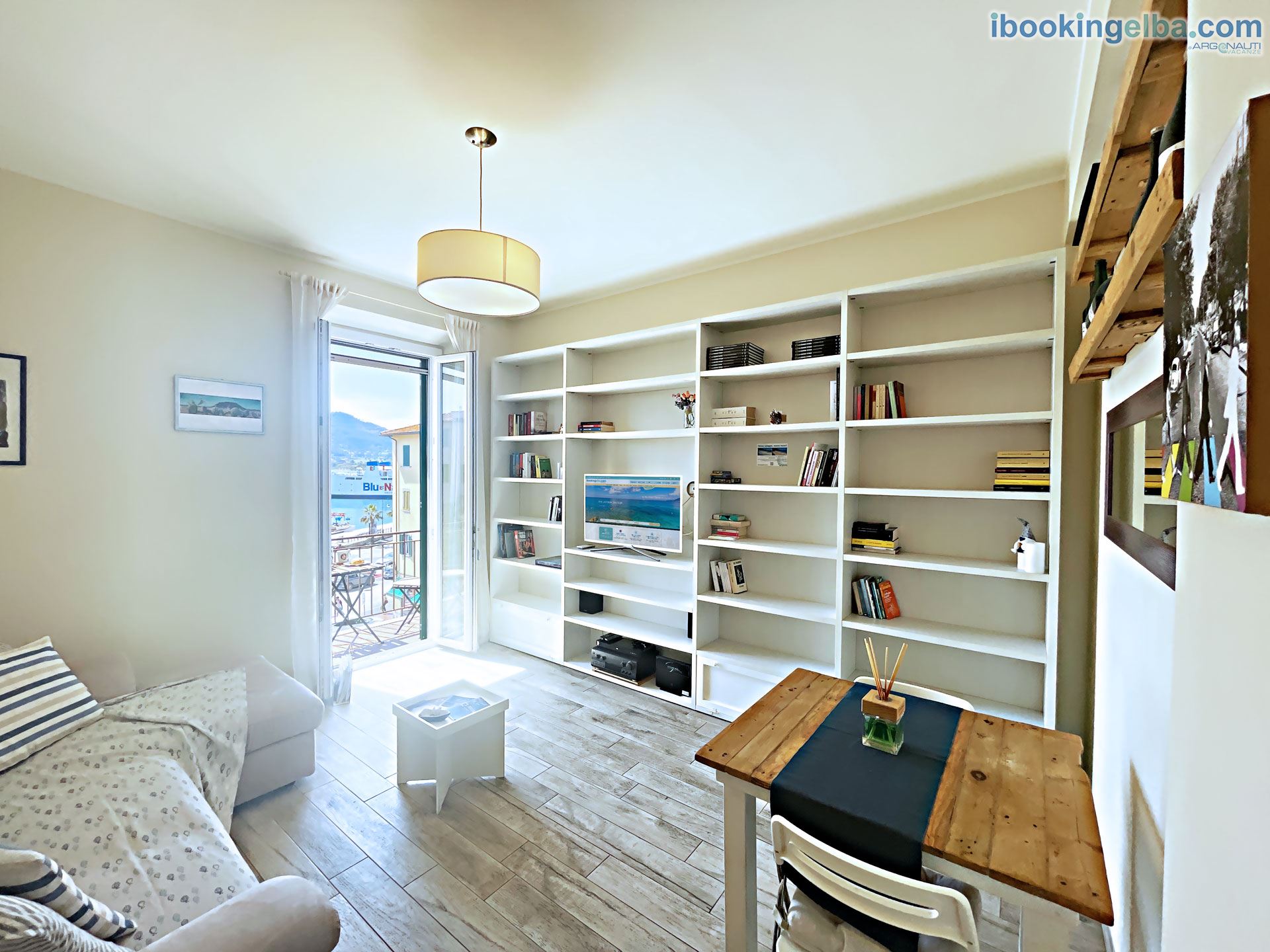 Casa Oliviero - Salotto con vista mare