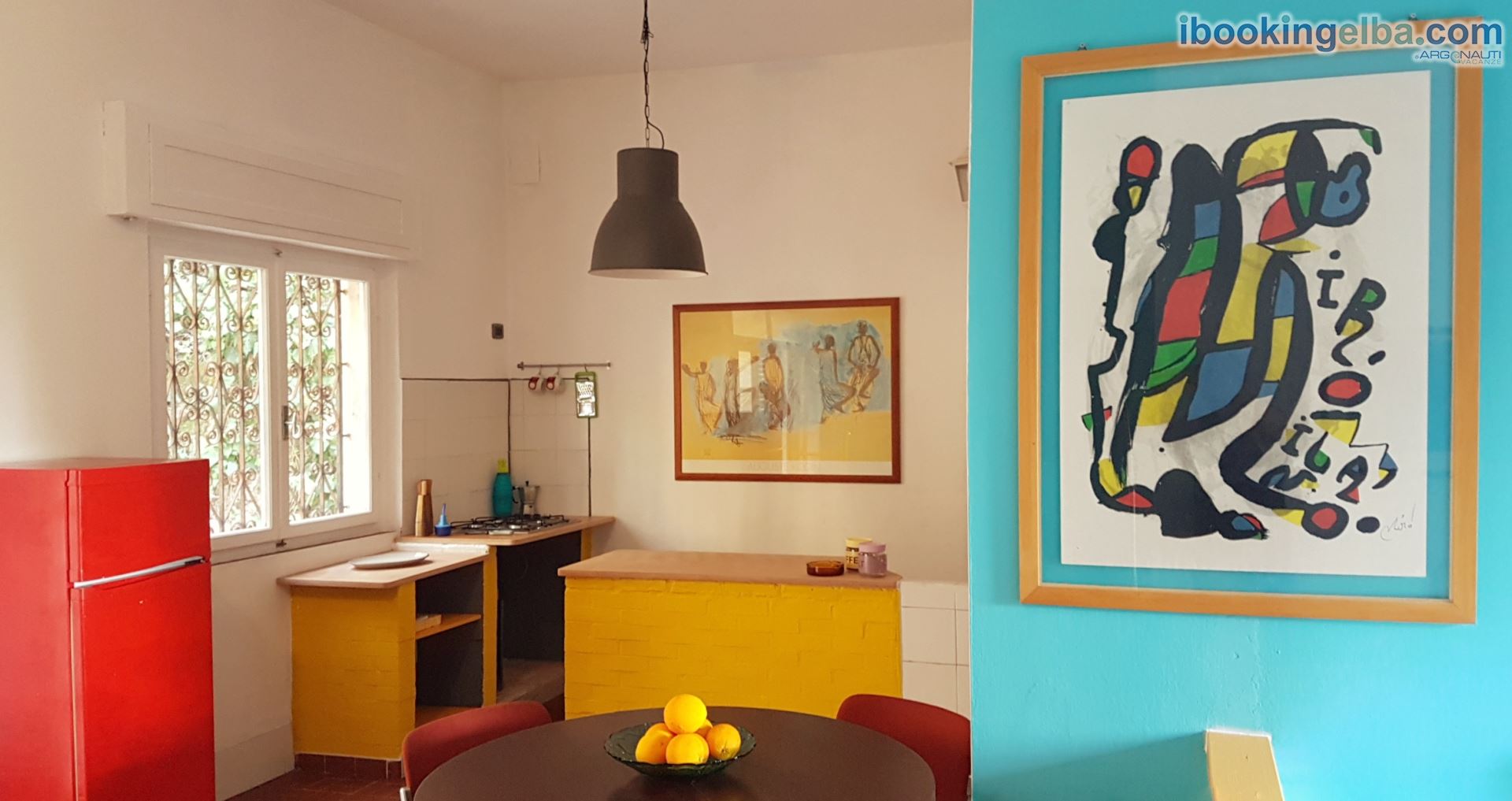 Villa ai Pini - Soggiorno con angolo cottura