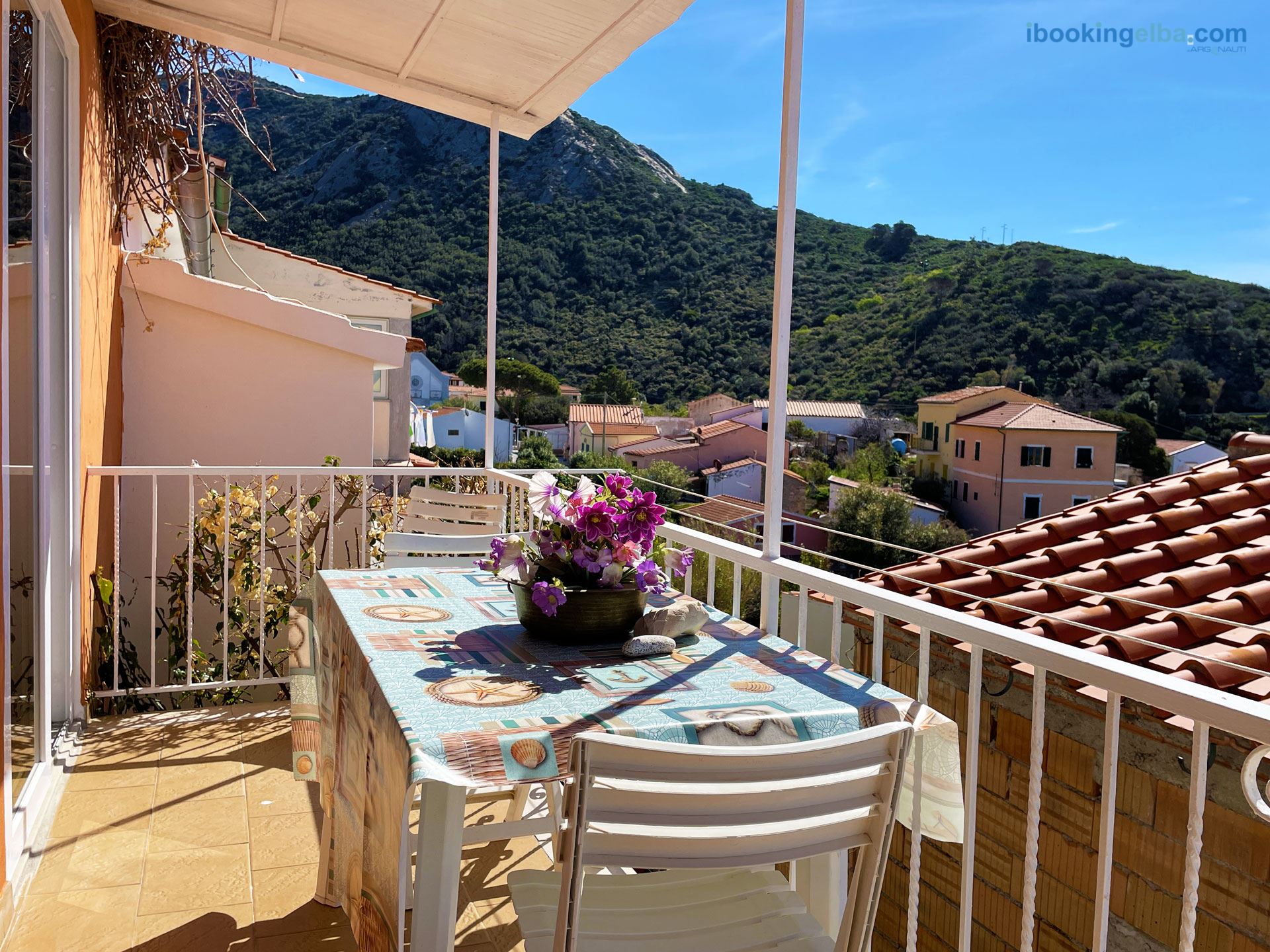 Casa Rosina - Pomonte - Terrazzo con Vista Mare