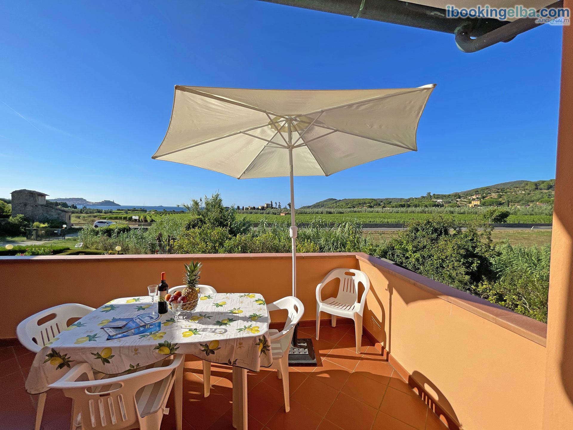 Sunset House - (Primo Piano) Terrazza con vista mare