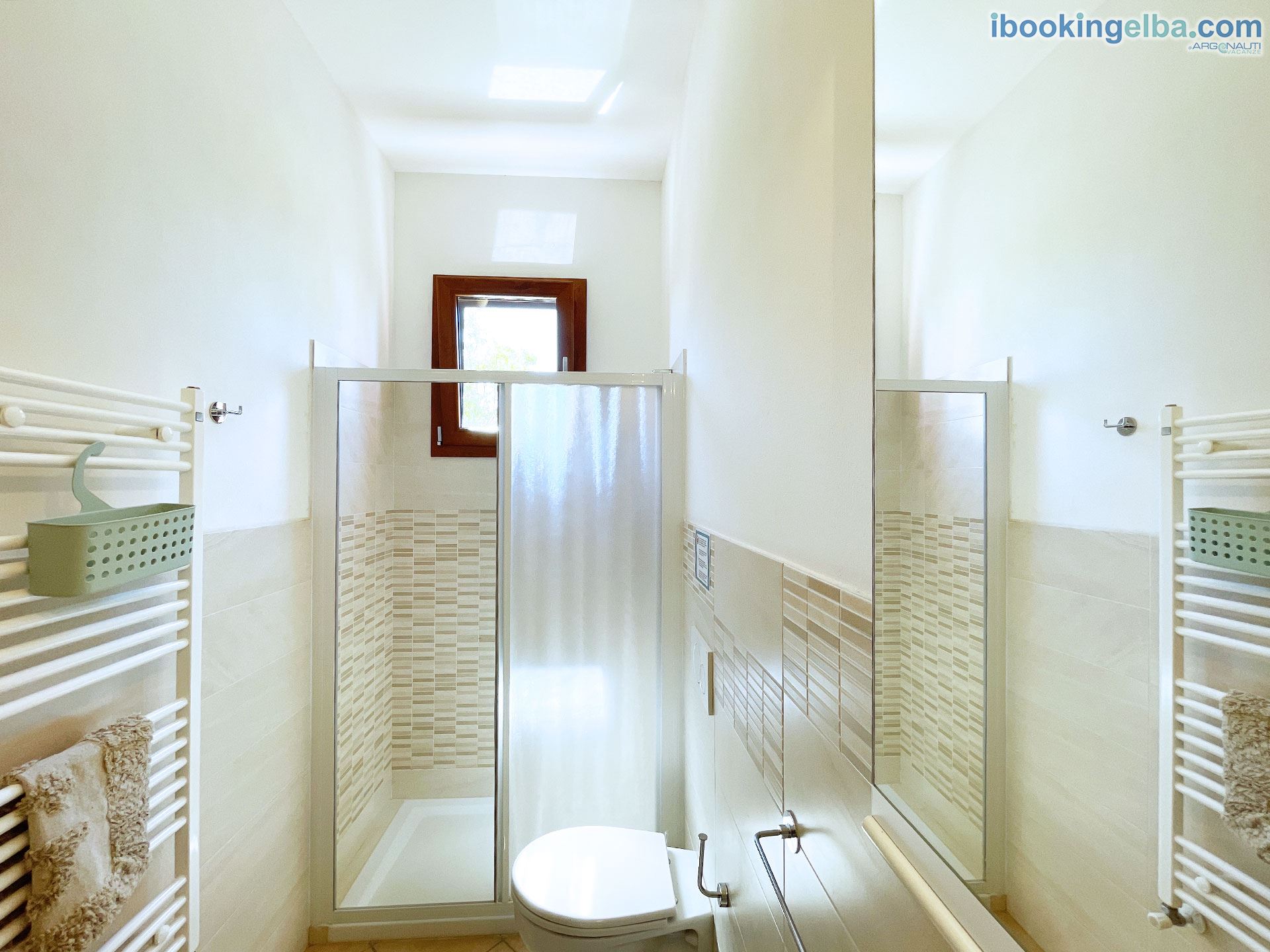 La Risacca - Trilocale Vista Mare - Bagno con box doccia