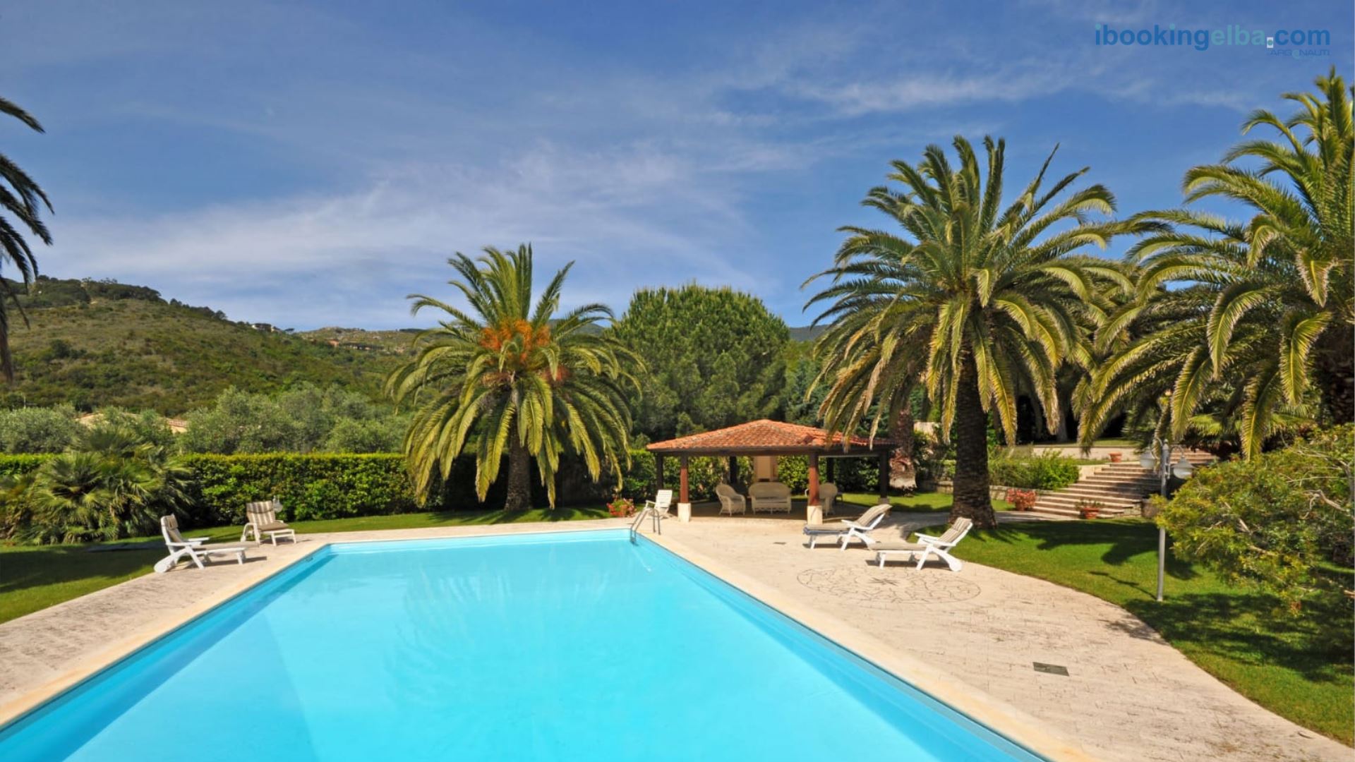 Villa Le Palme - Piscina e Gazebo