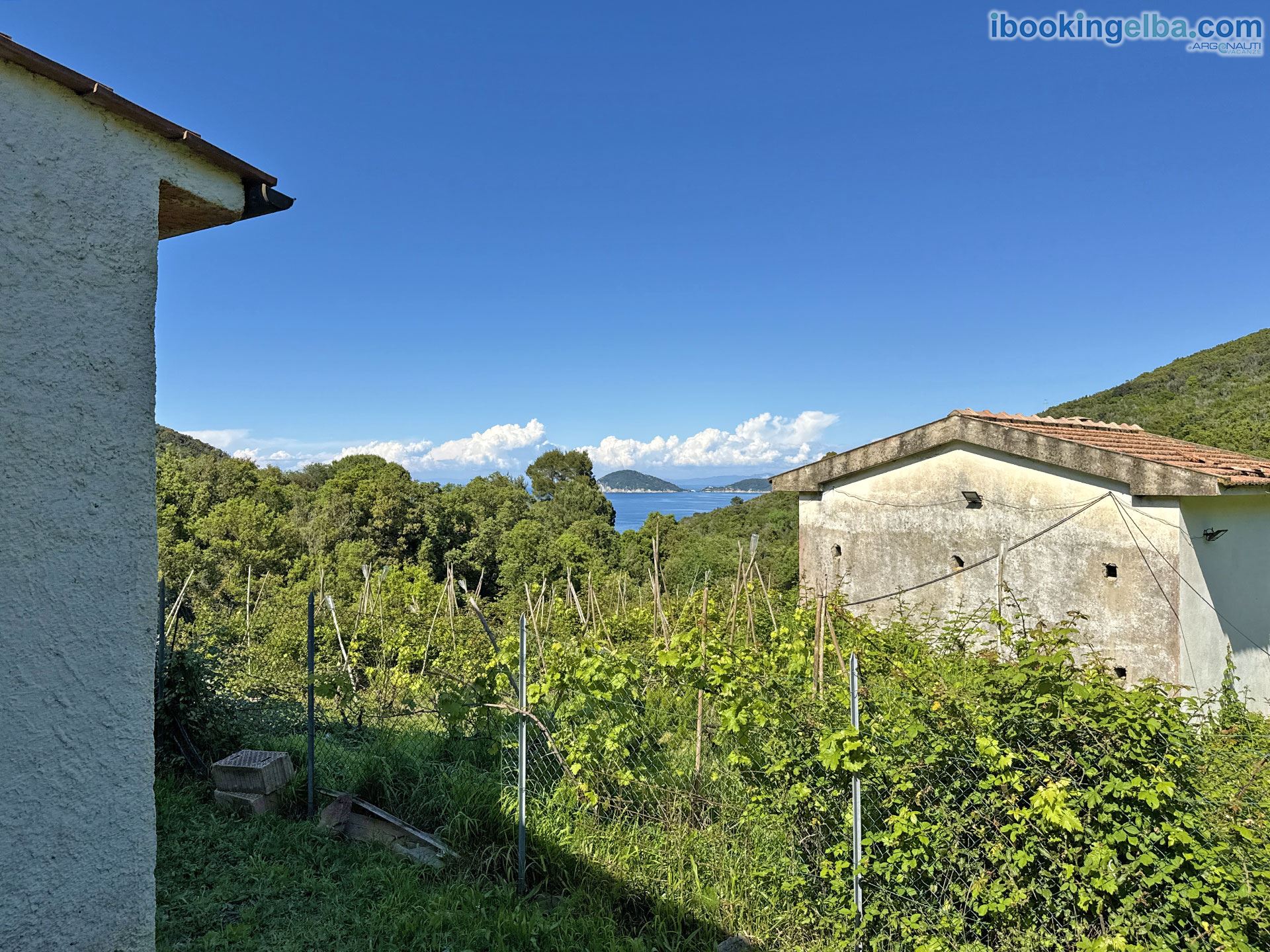 Villetta Redinoce - Vista del mare dalla veranda