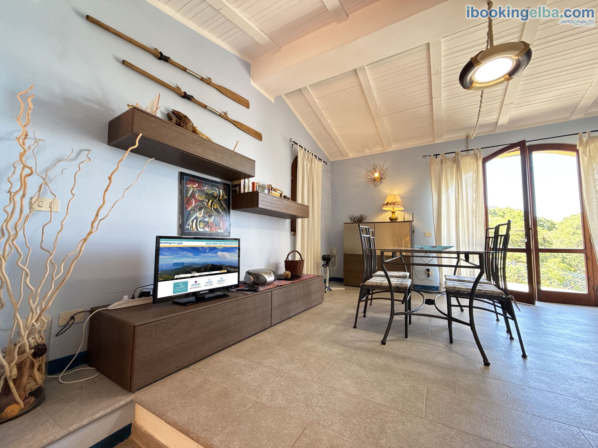 Villetta Redinoce - Vista del soggiorno