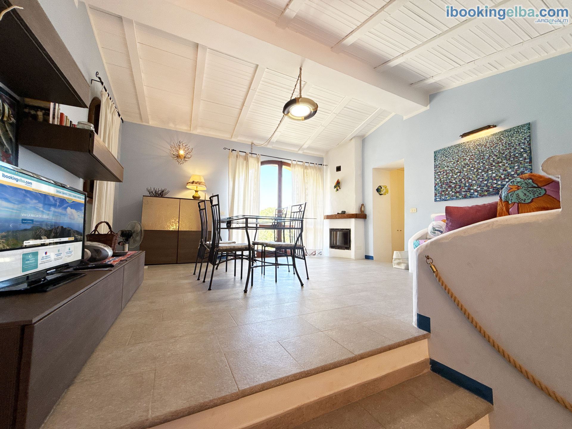 Villetta Redinoce - Vista del soggiorno