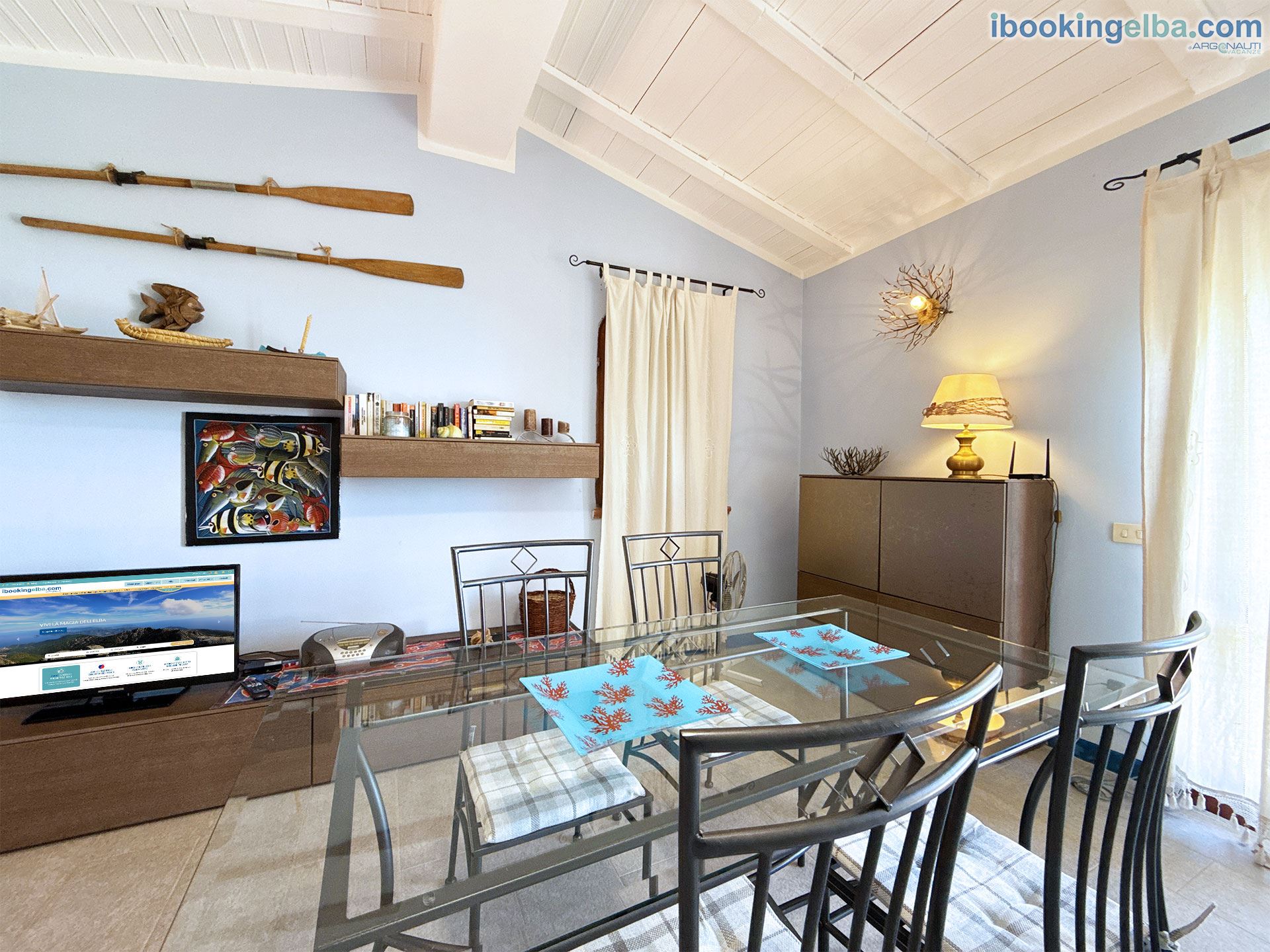 Villetta Redinoce - Paricolare del Soggiorno