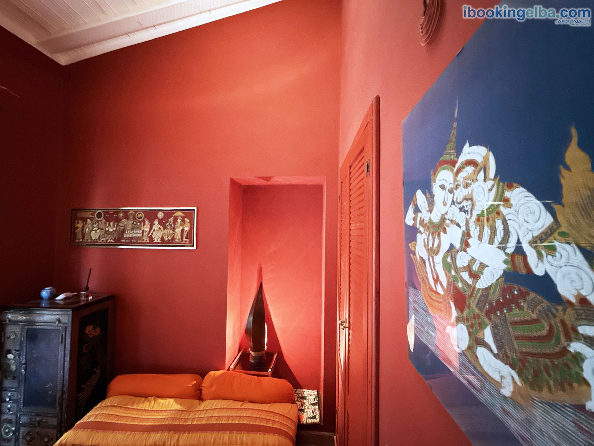 Villetta Redinoce - Camera Matrimoniale 1 con letto futon